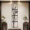 4 Frames Birds On Tree Wall Decor (FNO)