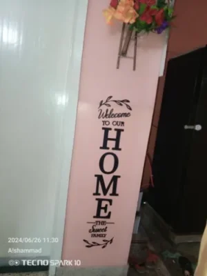 Welcome Home Set Wall Decore (S21) photo review