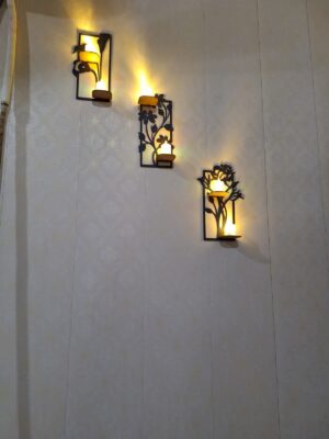 Decorative set of 3 flower frame Wall Shelf MDF (3FFS) photo review